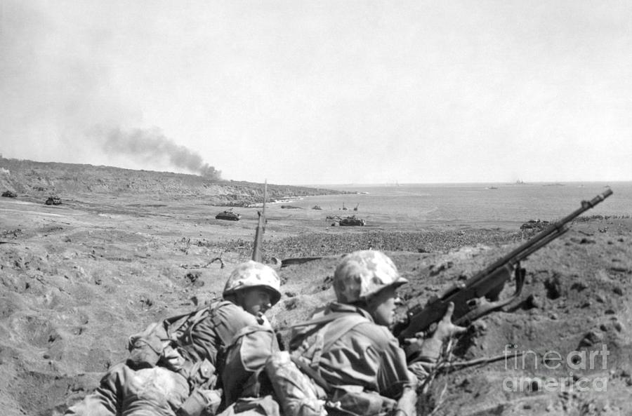 Iwo Jima, 1945 #17 Photograph by Karl Thayer Soule
