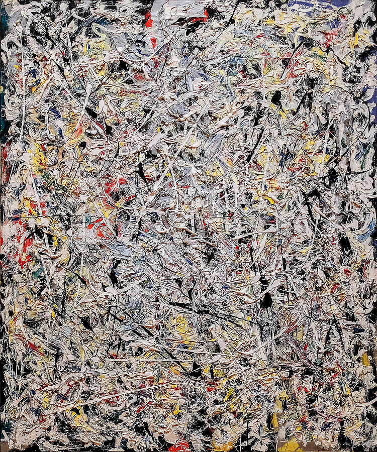 Jackson Pollock #17 Digital Art by Hamza Hamim - Fine Art America