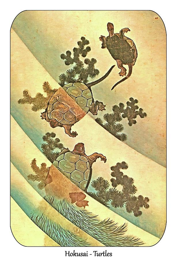 Japanese Art Hokusai Digital Art by Printable Art - Fine Art America