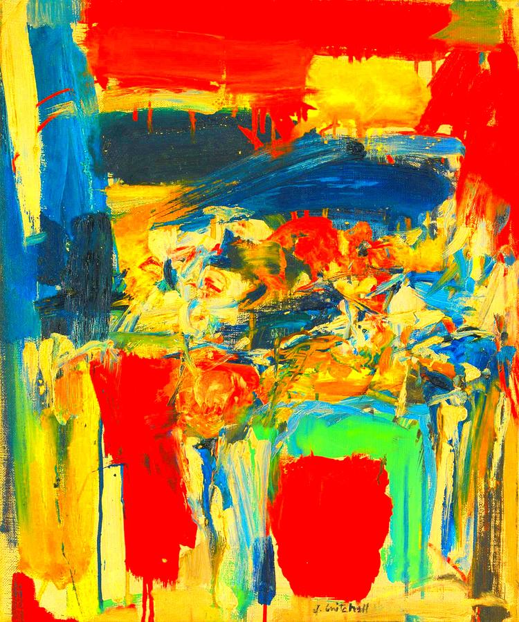 Joan Mitchell Painting by Artful Home Gallery - Fine Art America