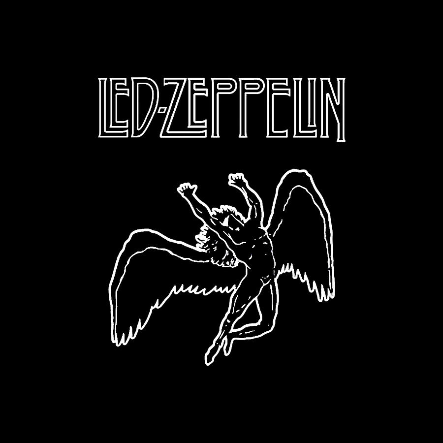 Led Zeppelin Digital Art by Audy Rulten - Pixels