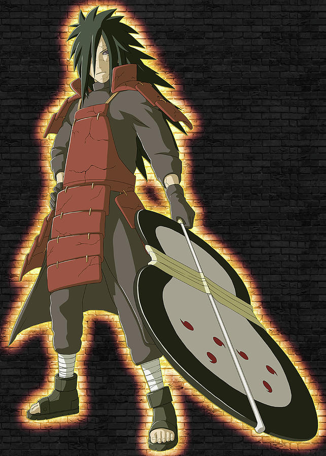 Madara Uchiha Digital Art by Yoyo Di