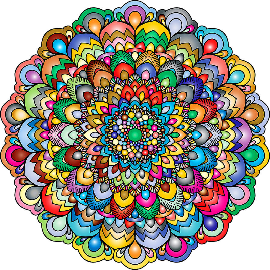 Mandala Art Painting by Mandala Art - Fine Art America