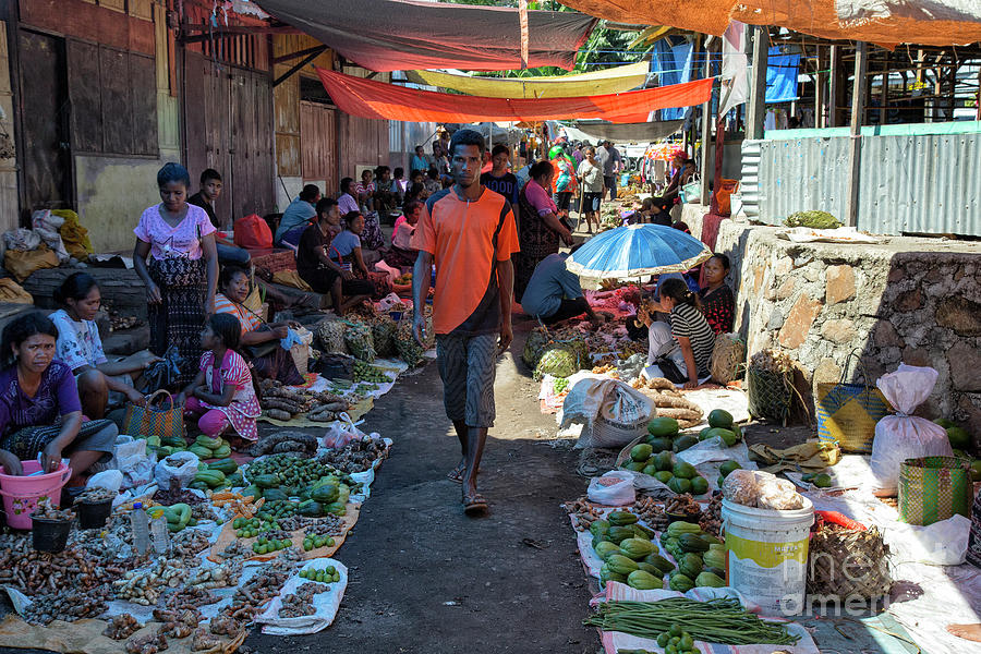 Maumere Market Photograph by Danaan Andrew - Fine Art America