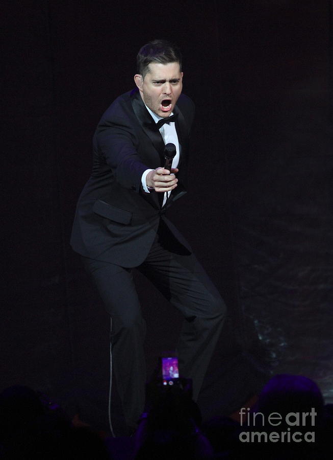 Michael Buble Photograph By Concert Photos - Fine Art America