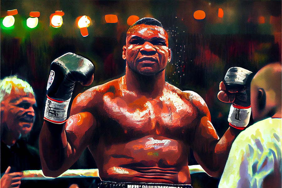 Mike Tyson Mixed Media by Stephen Smith Galleries - Fine Art America