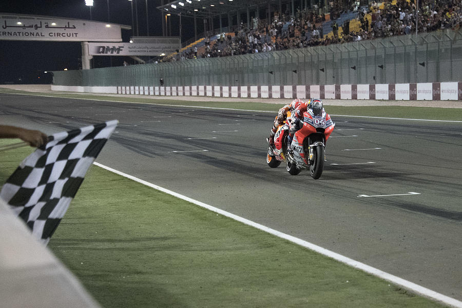 MotoGP of Qatar - Race #17 Photograph by Mirco Lazzari gp