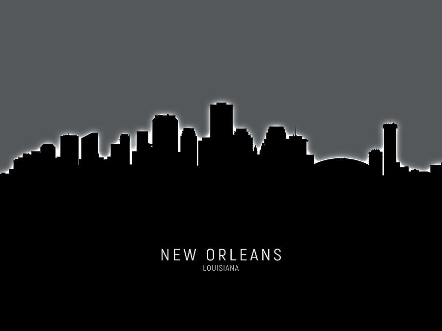 New Orleans Louisiana Skyline #17 Photograph by Michael Tompsett