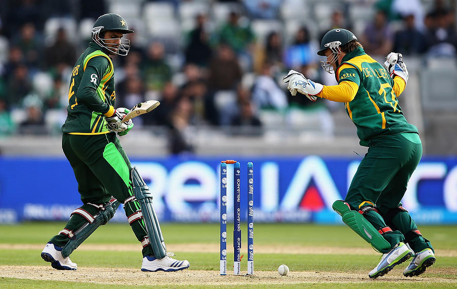Pakistan v South Africa: Group B - ICC Champions Trophy #17 Photograph by Matthew Lewis-ICC