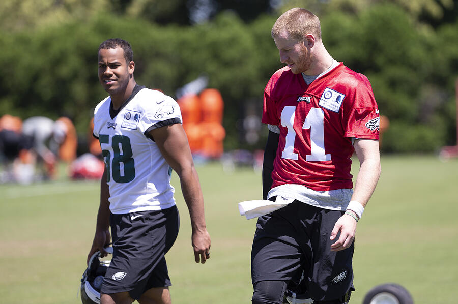Philadelphia Eagles Minicamp #17 Photograph by Mitchell Leff