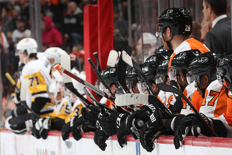 Pittsburgh Penguins v Philadelphia Flyers #17 Photograph by Patrick Smith
