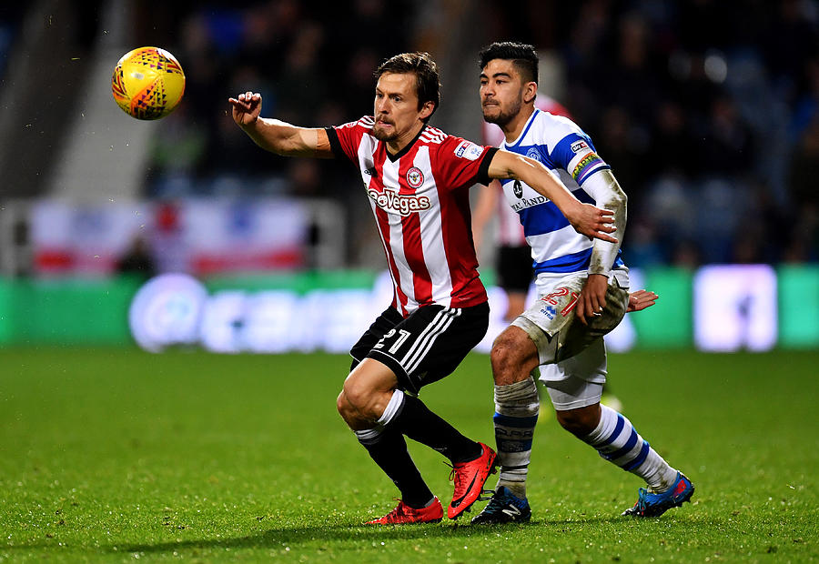 Queens Park Rangers v Brentford - Sky Bet Championship #17 Photograph by Justin Setterfield