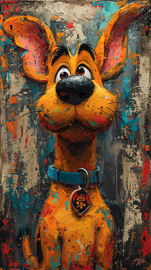 Scooby-Doo / Print #17 Digital Art by SampadArt Gallery - Fine Art America