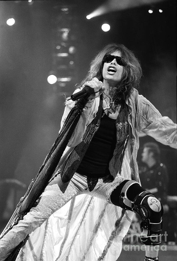 Steven Tyler Photograph - Steven Tyler - Aerosmith #2 by Concert Photos