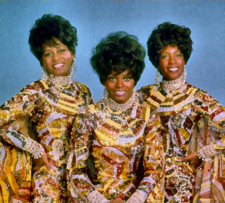 The Supremes Digital Art by The Supremes