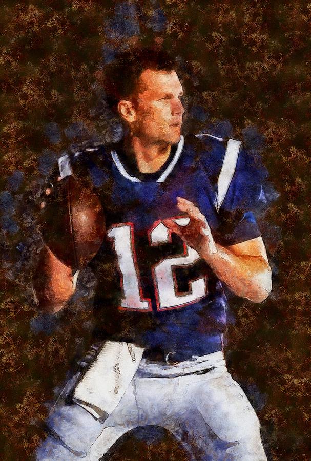 Tom Brady Digital Art by Tom Brady