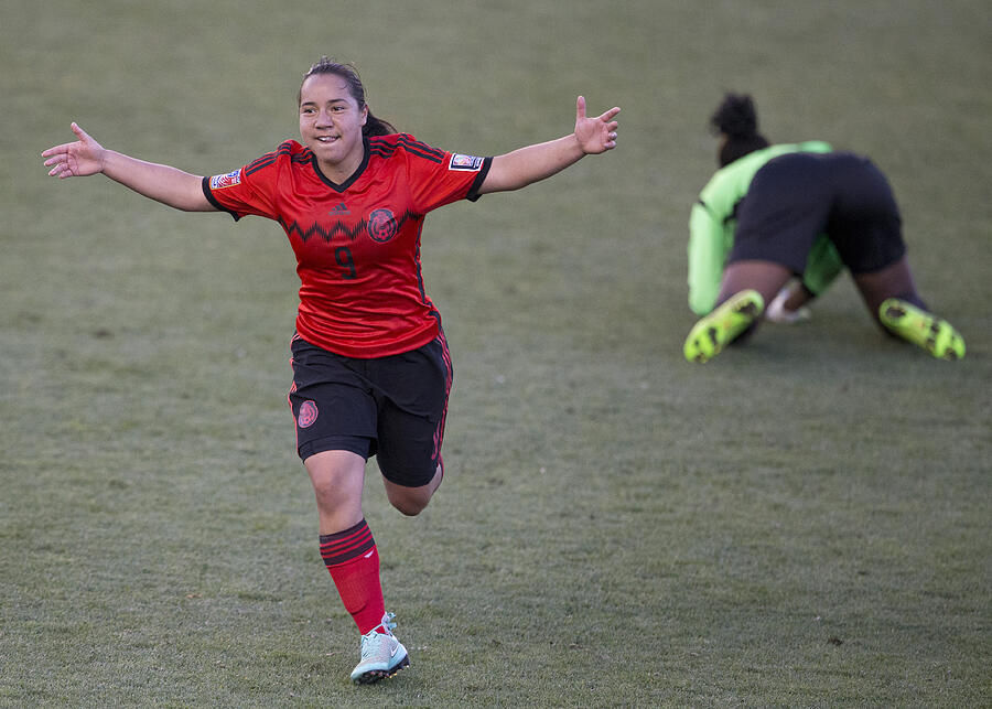 Trinidad & Tobago v Mexico: Third Place - 2014 CONCACAF Womens Championship #17 Photograph by Mitchell Leff