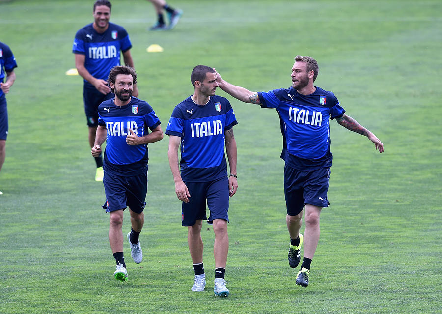 Italy Training Session And Press Conference #171 Photograph by Claudio Villa