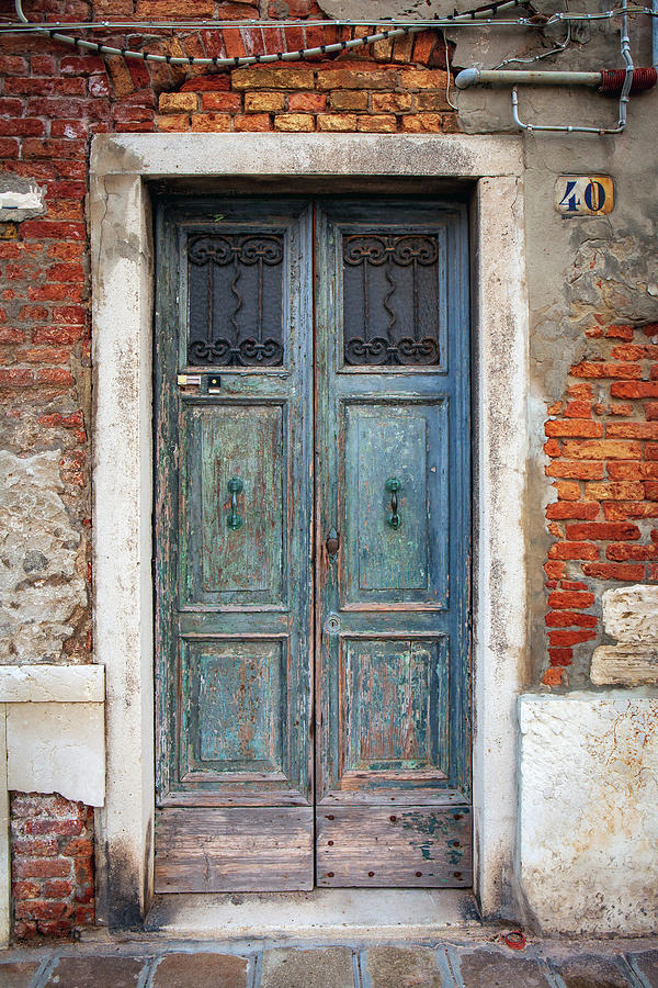 1716 Murano Door Photograph by Steve Sturgill
