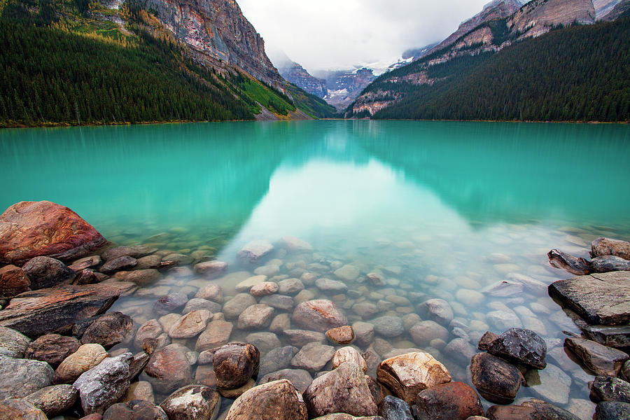 1717 Lake Louise Photograph by Steve Sturgill