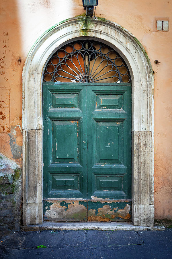 1736 Roman Door Photograph by Steve Sturgill