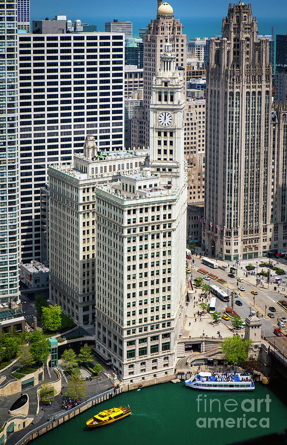 1755 Wrigley Building Chicago Photograph by Steve Sturgill