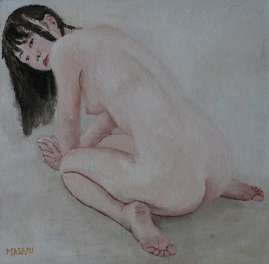 Nude Study #176 Painting by Masami IIDA