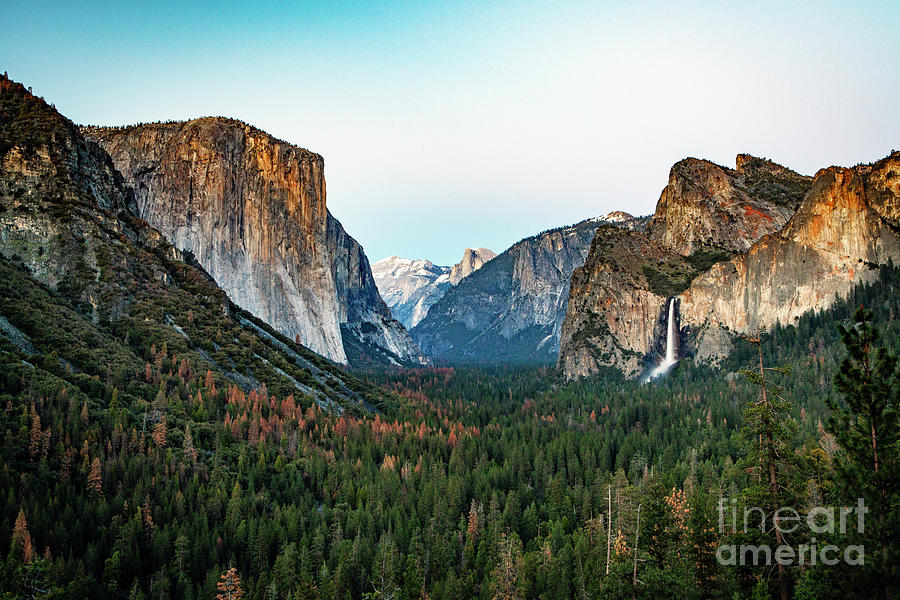 1763 Tunnel View Yosemite National Park Photograph by Steve Sturgill