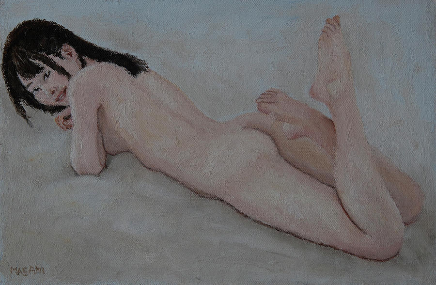Nude Study #177 Painting by Masami IIDA