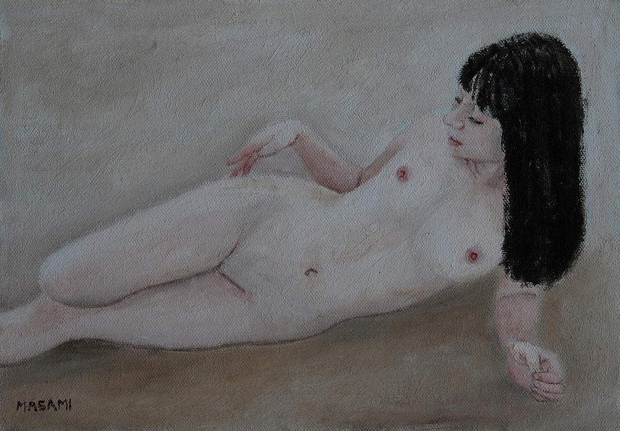 Nude Study #178 Painting by Masami IIDA