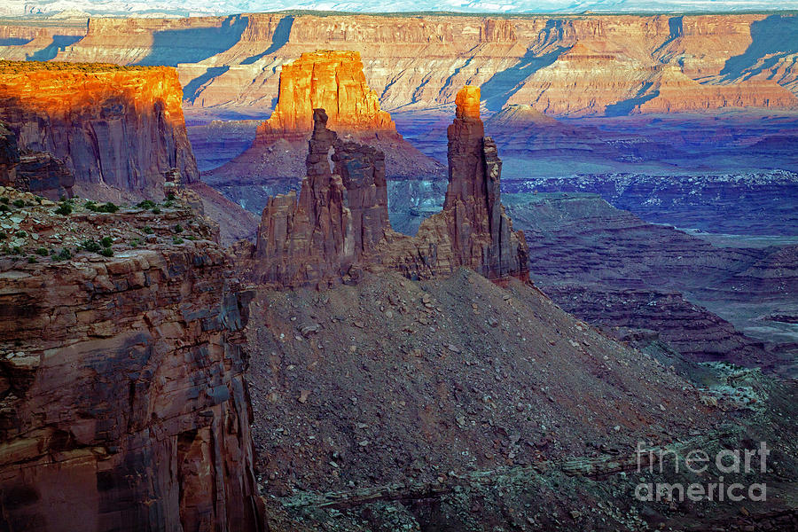 1787 Canyonlands near Mesa Arch Photograph by Steve Sturgill