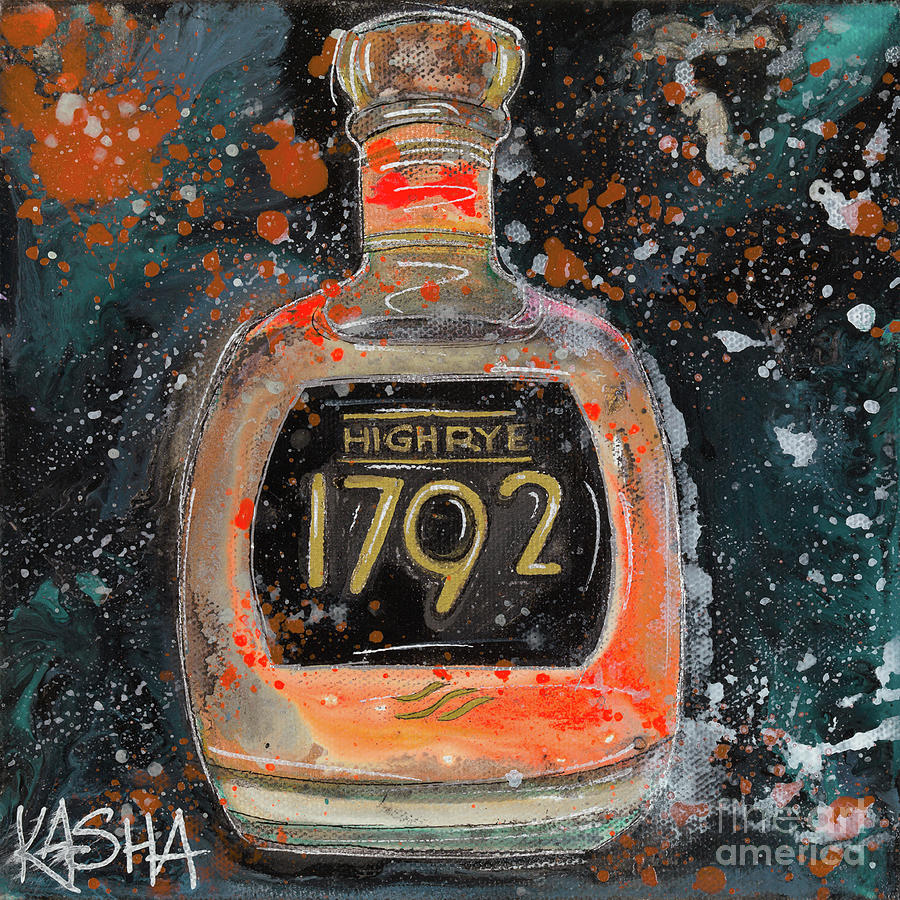 1792 Rye Painting by Kasha Ritter