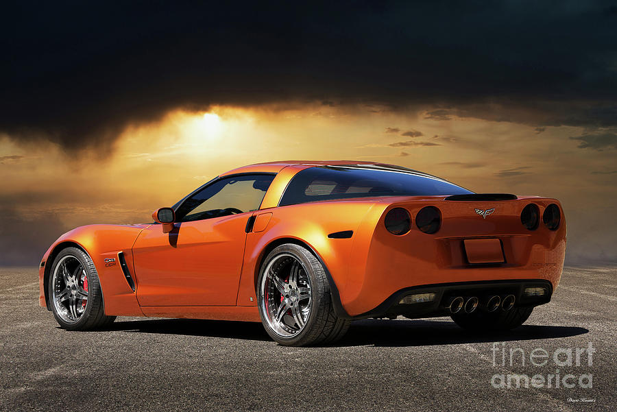 2007 Chevrolet Corvette Z06 C6R Photograph by Dave Koontz - Pixels