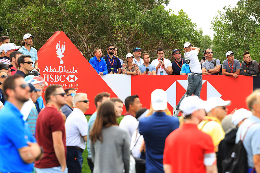 Abu Dhabi HSBC Golf Championship - Day One #18 Photograph by Andrew Redington