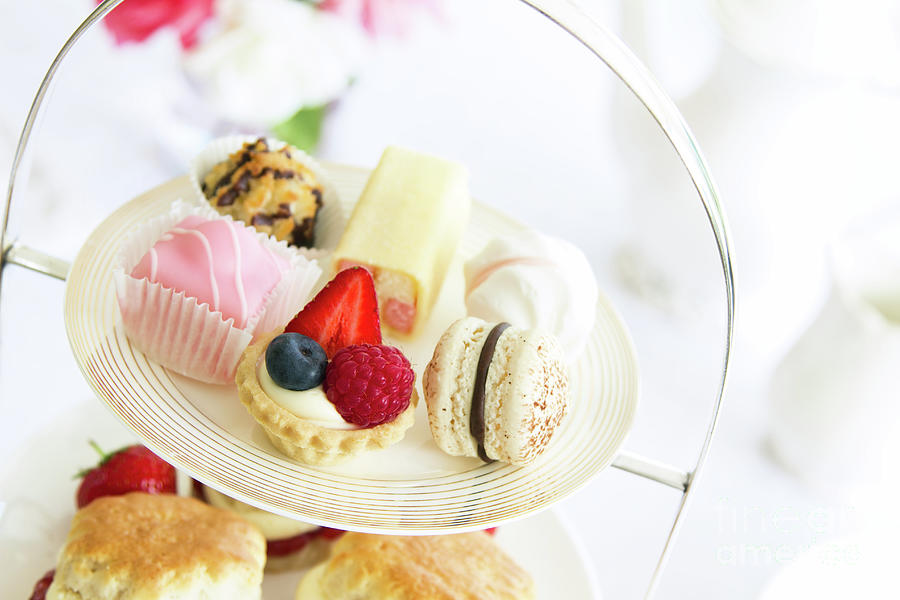 Cake Photograph - Afternoon tea #18 by Ruth Black