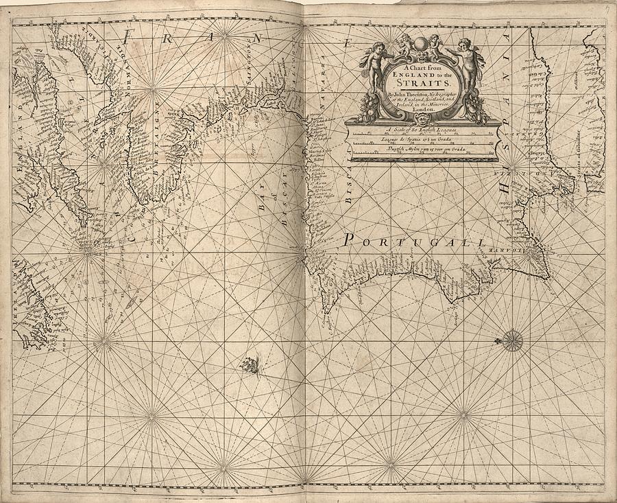 Atlas maritimus or, the sea-atlas - being a book of maratime sic charts ...