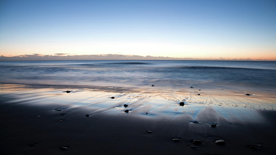 Ballynaclash beach at dawn, Blackwater, County Wexford, Ireland. #18 Photograph by Ian Middleton