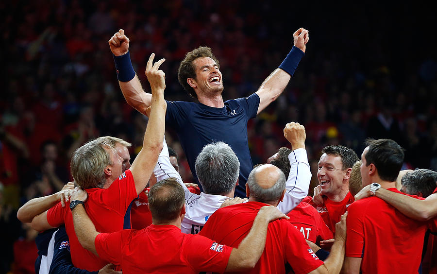 Belgium v Great Britain: Davis Cup Final 2015 - Day Three #18 Photograph by Jordan Mansfield