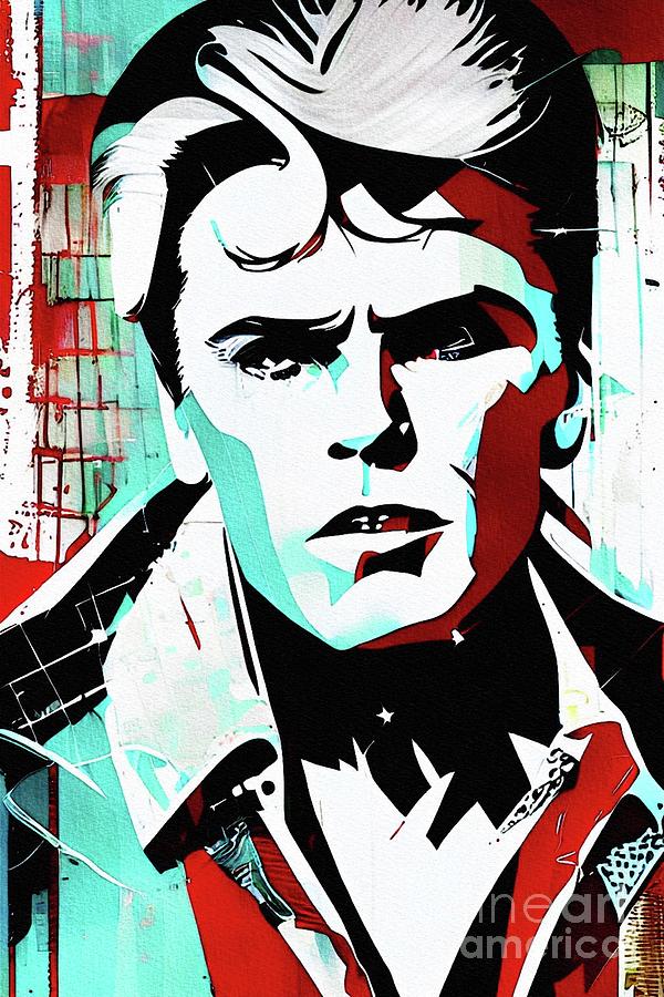 Billy Fury, Music Legend Painting by John Springfield - Fine Art America