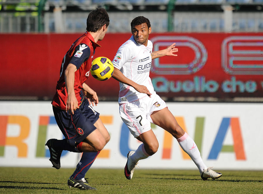 Cagliari Calcio v US Citta di Palermo - Serie A #18 Photograph by Tullio M. Puglia
