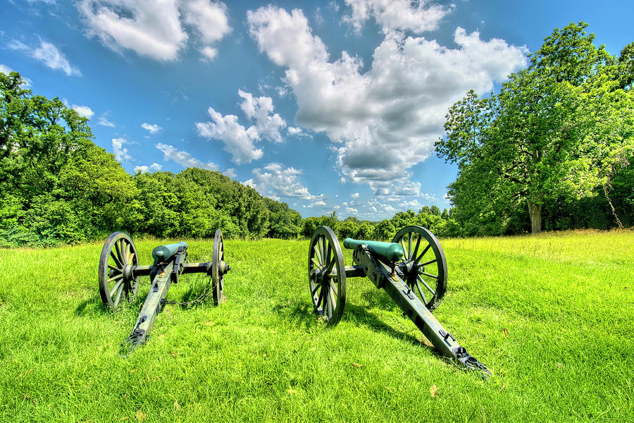 Civil War Artillery At Vicksburg Photograph by Craig Fildes - Fine Art ...