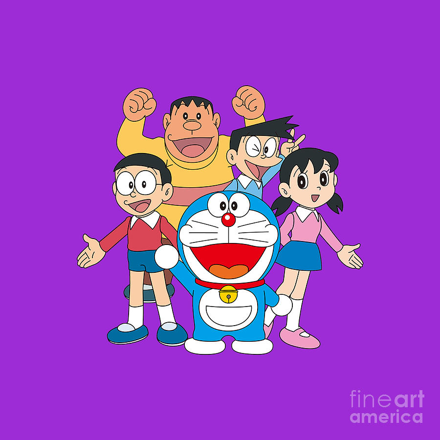 How to Draw Doraemon and Nobita walking Easy Step by Step || Doraemon  Drawing - YouTube