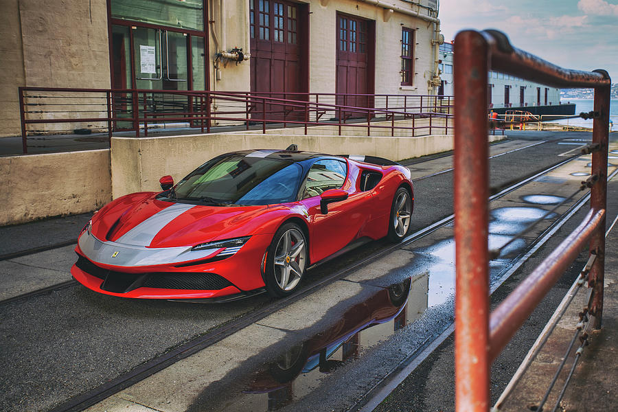 #Ferrari #SF90 Stradale #Print #18 Photograph by ItzKirb Photography
