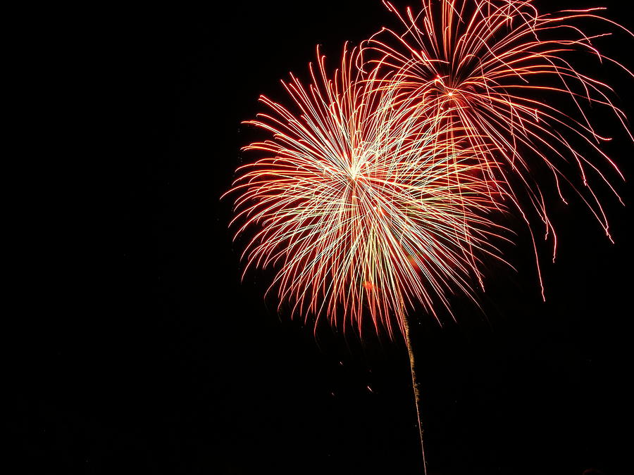 Fireworks #19 Photograph by George Pennington