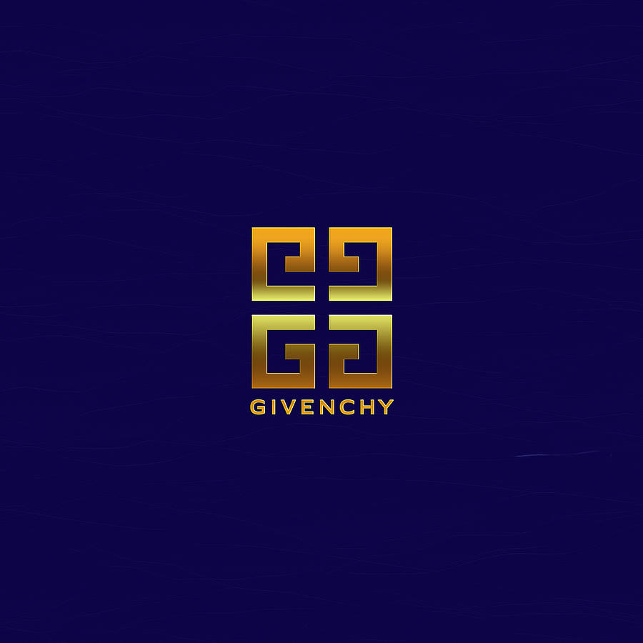 Givenchy. Logo Digital Art by Mavise Archambault
