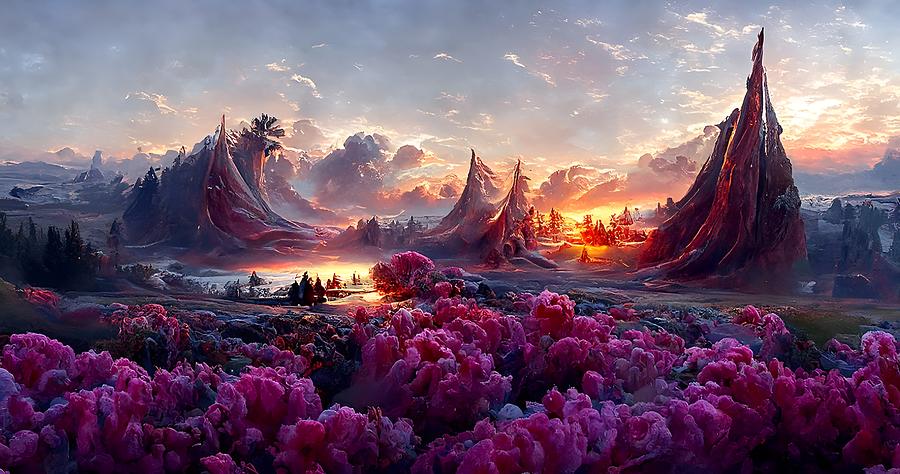 Gorgeous Landscape 24 Digital Art by Frederick Butt