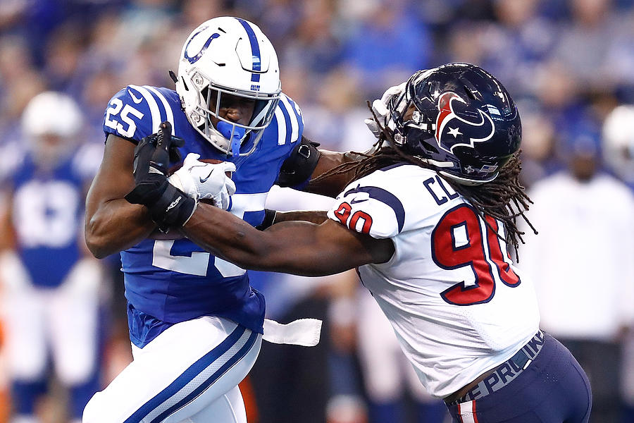 Houston Texans v Indianapolis Colts #18 Photograph by Andy Lyons