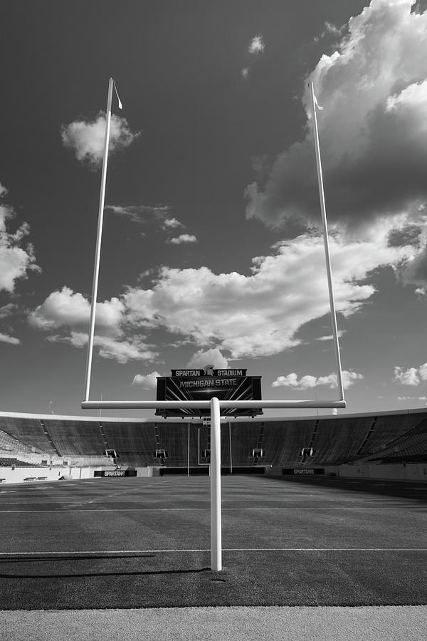 Inside Spartan Stadium on the campus of Michigan State University in East Lansing Michigan #18 Photograph by Eldon McGraw