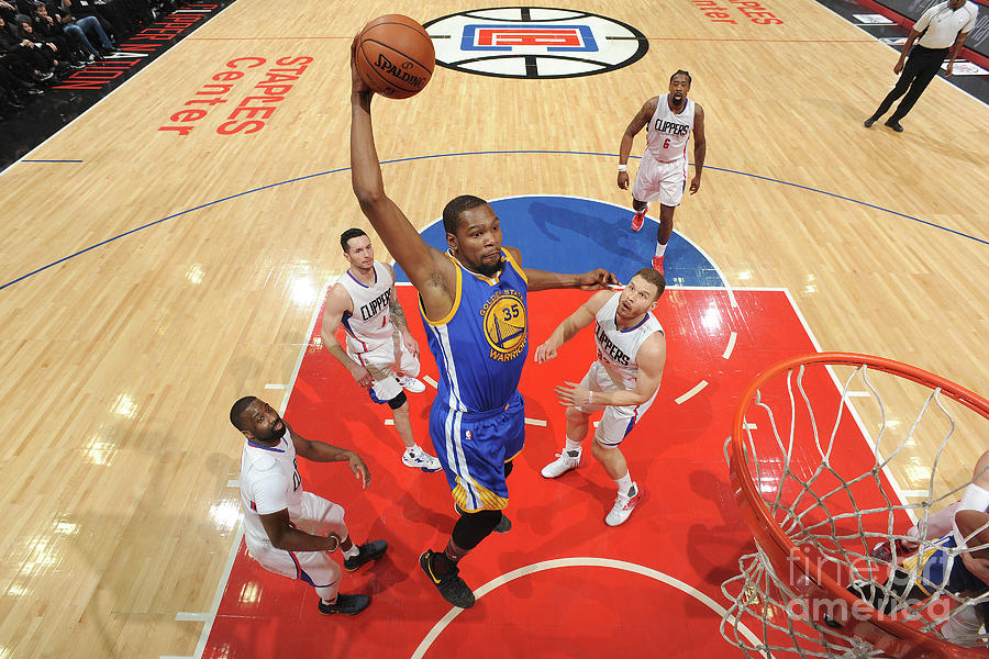 Kevin Durant #18 Photograph by Andrew D. Bernstein