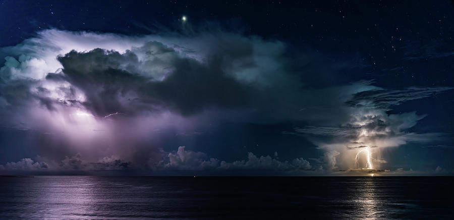 Lightning Storm Off the Coast of Mazatlan Mexico #18 Photograph by Tommy Farnsworth
